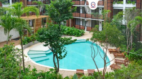 Pool & Rooftop in Tulum 2 Bedrooms Apartment